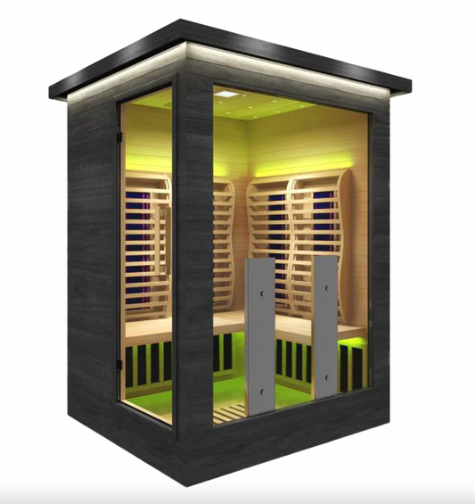 Sun Home Luminar™ Outdoor 2-Person Full-Spectrum Infrared Sauna
